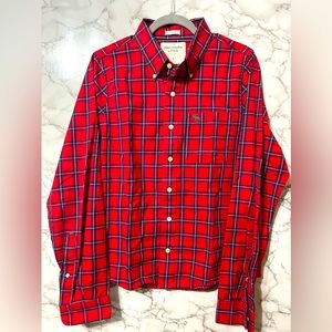 Men’s Preppy Abercrombie & Fitch, Long Sleeve Shirt